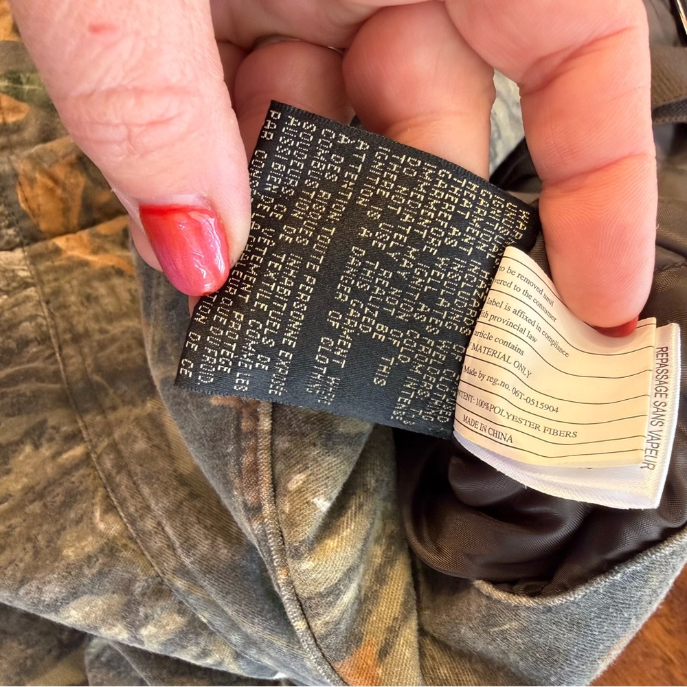 RedHead Camouflage insulated overalls bibs Jumpsuit size large tall - Picture 10 of 11